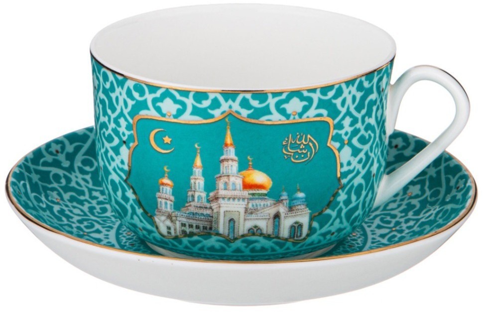 Чайный набор lefard "мечеть" на 6 пер. 12 пр. 280 мл (85-1992)