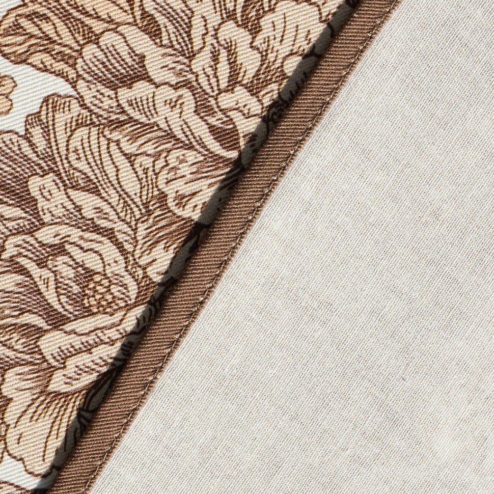 Скатерть овальная " royal garden" 140х180см ,белый ,100% хлопок ,твил с пропиткой Lefard (850-754-25)