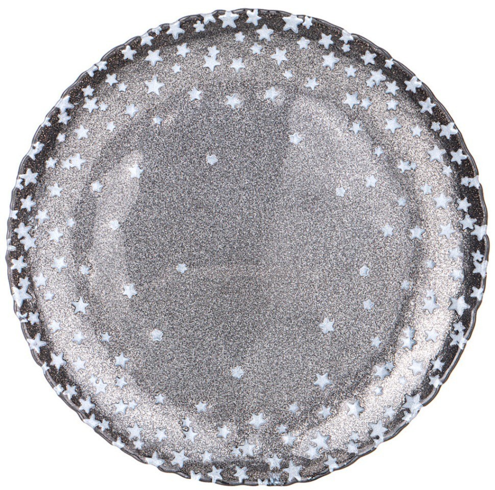 Тарелка "stars" grey 28 см мал.уп.=6шт. Bronco (336-216)