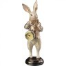 Фигурка с часами  "английская коллекция "кролик" 11,5*11*34,5 см Lefard (774-124)