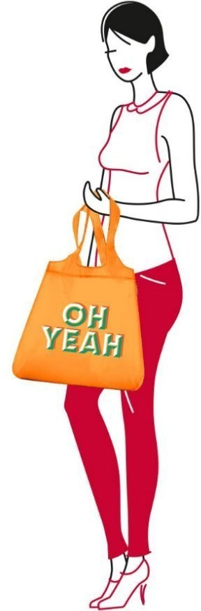 Сумка складная mini maxi shopper oh yeah (65558)