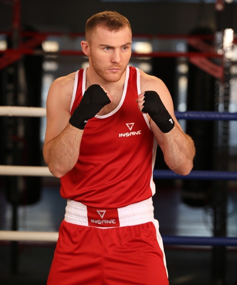 Бинт боксеркий INSANE CRUSHER, хлопок, черный, 3,5 м (2114223)