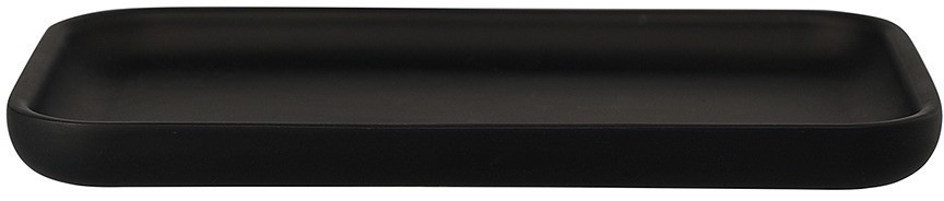 Подставка для ванных принадлежностей slim, черная, большая (78880)