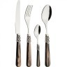Набор столовых приборов "ginevra brown"   на 6 персон 24 пр. Eme (638-013)