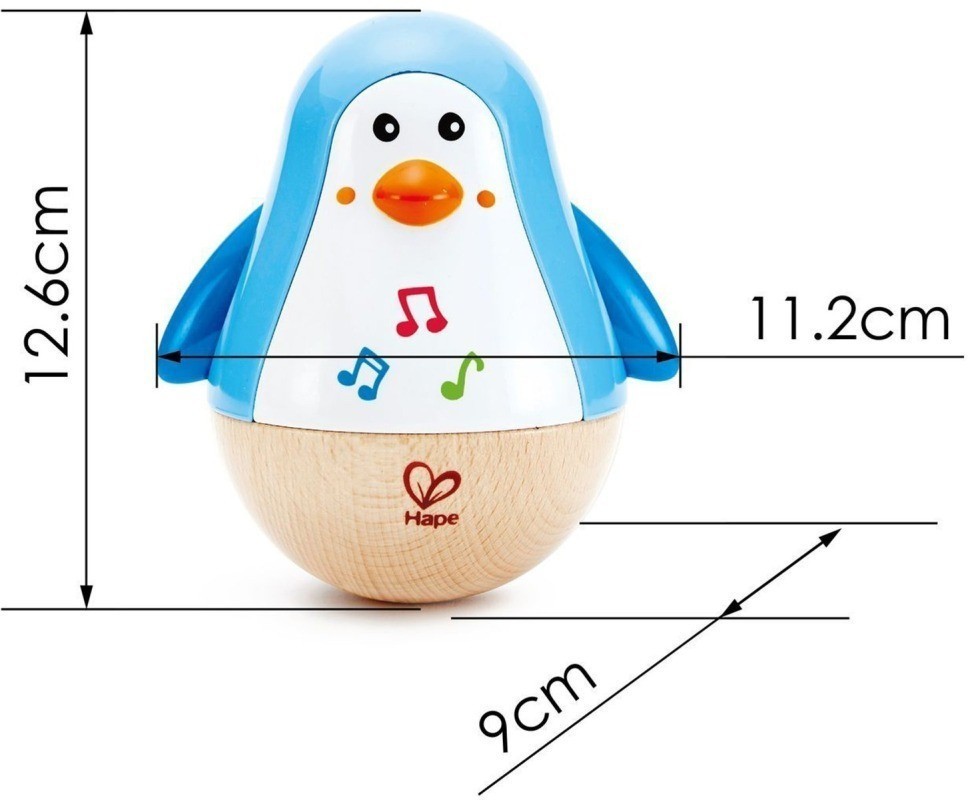 Игрушка - неваляшка Пингвин музыкальный (E0331_HP)
