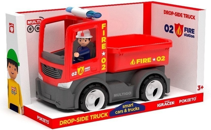 Пожарный грузовик игрушка с водителем 22 см (27284EF-CH)