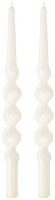 Набор из двух свечей кремового цвета из коллекции essential, 35 см (79762)