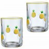 Набор стаканов "fruity pineapple" из 2 шт. 400 мл Lefard (685-133)