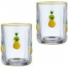 Набор стаканов "fruity pineapple" из 2 шт. 400 мл Lefard (685-133)