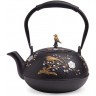 Заварочный чайник чугунный с эмалированным покрытием внутри 1200 мл Lefard (734-1008)