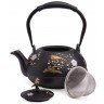 Заварочный чайник чугунный с эмалированным покрытием внутри 1200 мл Lefard (734-1008)