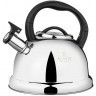 Чайник agness со свистком,  3,0 л и складывающейся ручкой (937-033)