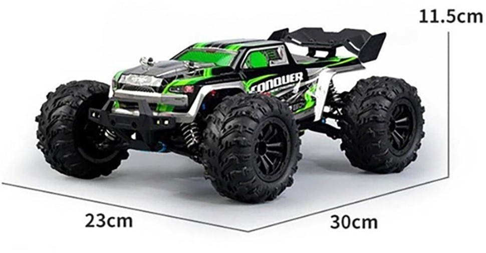 Радиоуправляемый внедорожник Conquer 4WD 1:16 (SCY-16102-GREEN)