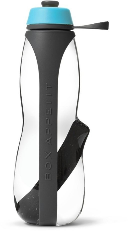 Экобутылка с фильтром eau good duo, 700 мл, серо-голубая (62880)