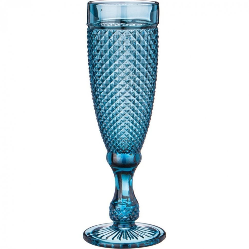 Набор бокалов для шампанского "гранат" из 6шт. серия "muza color" 150мл. / в=20 см Lefard (781-151)