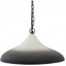 Светильник подвесной sustainable collection, D44х19 см, черный/белый (76554)