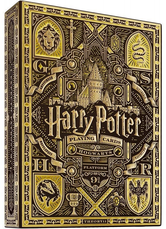 Карты "Theory11 Harry Potter Deck - Yellow (Hufflepuff)" (47047)