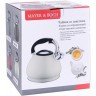 Чайник со свистком 3,4 л MAYER BOCH (31543)