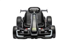 Детский электромобиль дрифт картинг (серый, 12 км/ч, 24V) (AHL007-GREY)