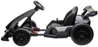 Детский электромобиль дрифт картинг (серый, 12 км/ч, 24V) (AHL007-GREY)