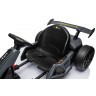 Детский электромобиль дрифт картинг (серый, 12 км/ч, 24V) (AHL007-GREY)
