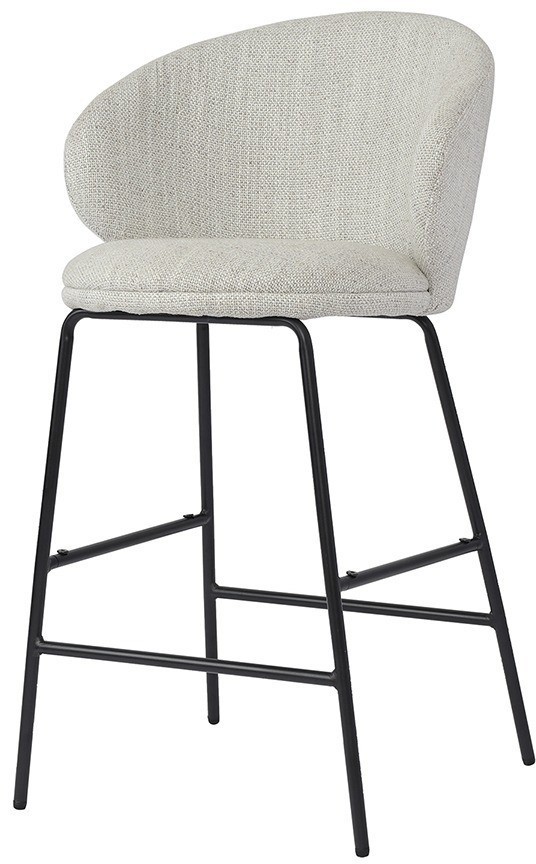 Стул полубарный comfy, рогожка, топленое молоко (77340)