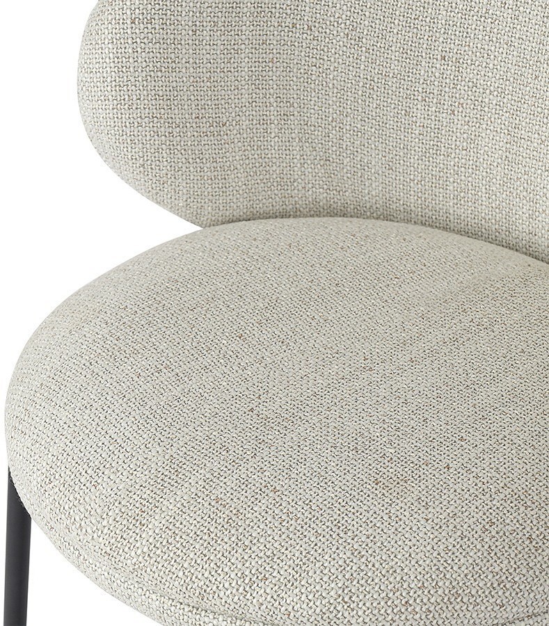 Стул полубарный comfy, рогожка, топленое молоко (77340)