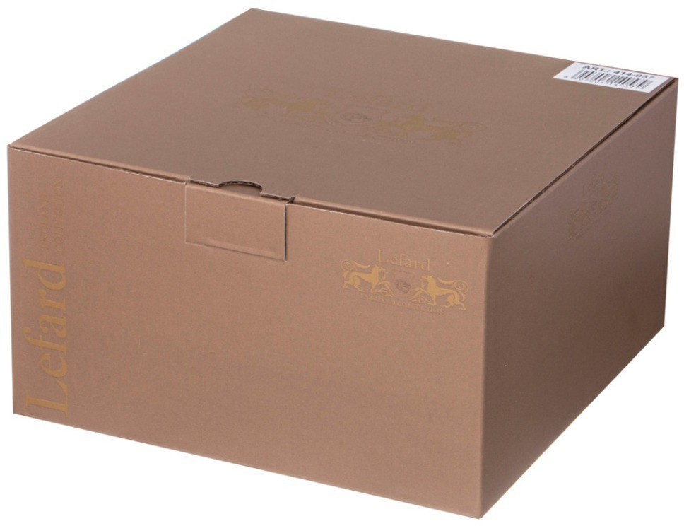 Чайная пара lefard "кристал'' голд 250 мл (414-056)