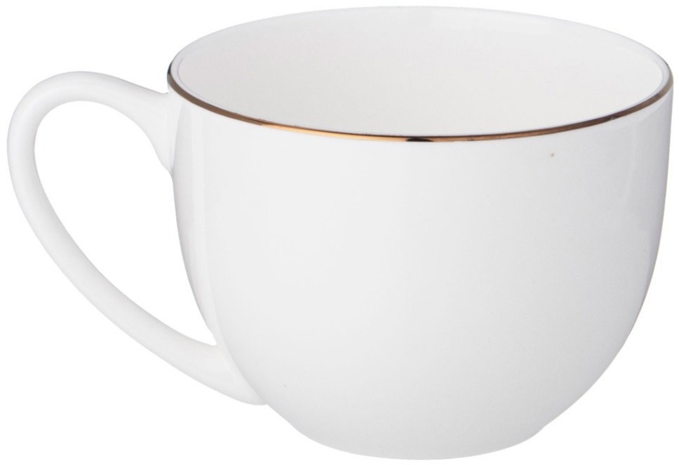 Чайная пара lefard "кристал'' голд 250 мл (414-056)