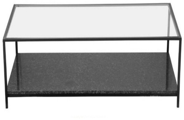 Столик журнальный mayen, 100х50 см, черный (76214)