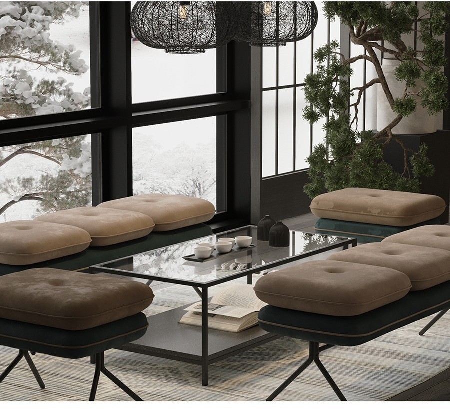 Столик журнальный mayen, 100х50 см, черный (76214)