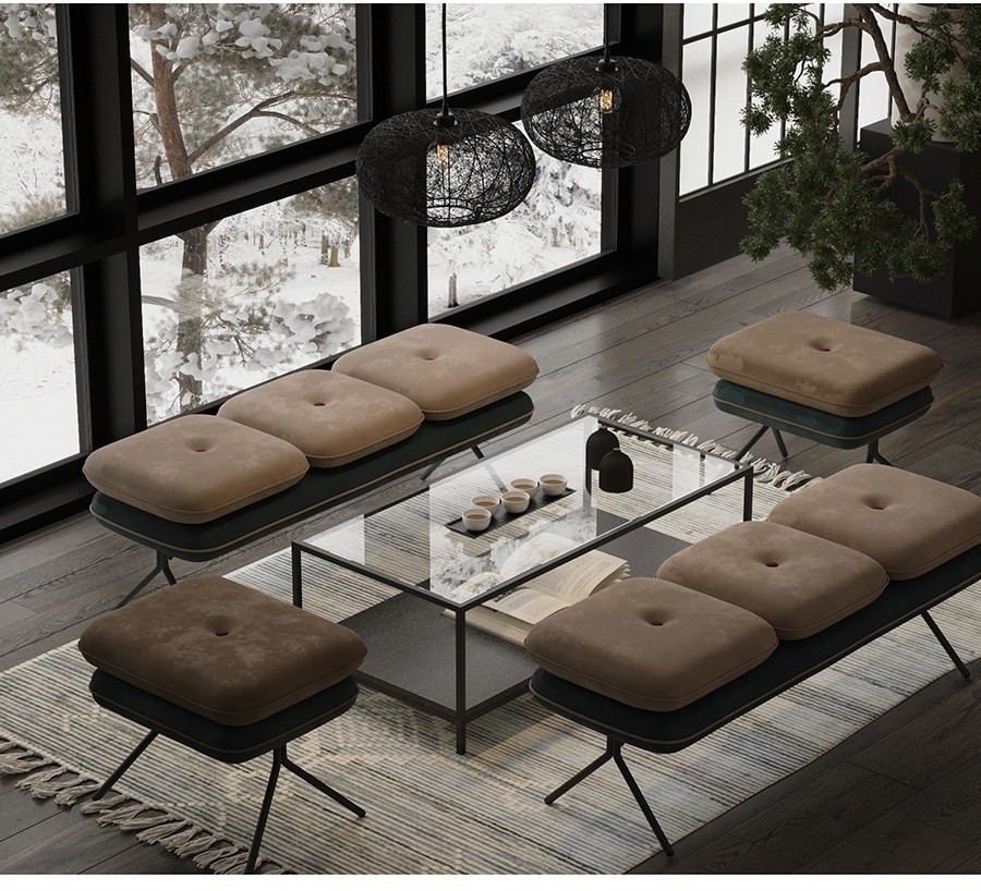 Столик журнальный mayen, 100х50 см, черный (76214)