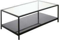 Столик журнальный mayen, 100х50 см, черный (76214)