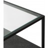 Столик журнальный mayen, 100х50 см, черный (76214)