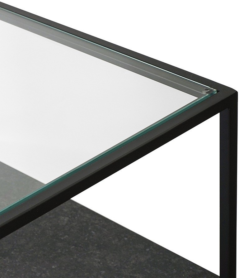 Столик журнальный mayen, 100х50 см, черный (76214)