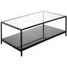 Столик журнальный mayen, 100х50 см, черный (76214)