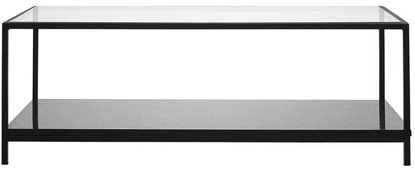 Столик журнальный mayen, 100х50 см, черный (76214)