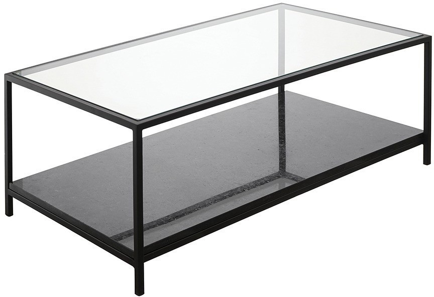 Столик журнальный mayen, 100х50 см, черный (76214)