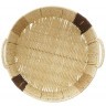 Корзина плетеная круглая bodhran chocolate из коллекции ethnic, размер l (77219)