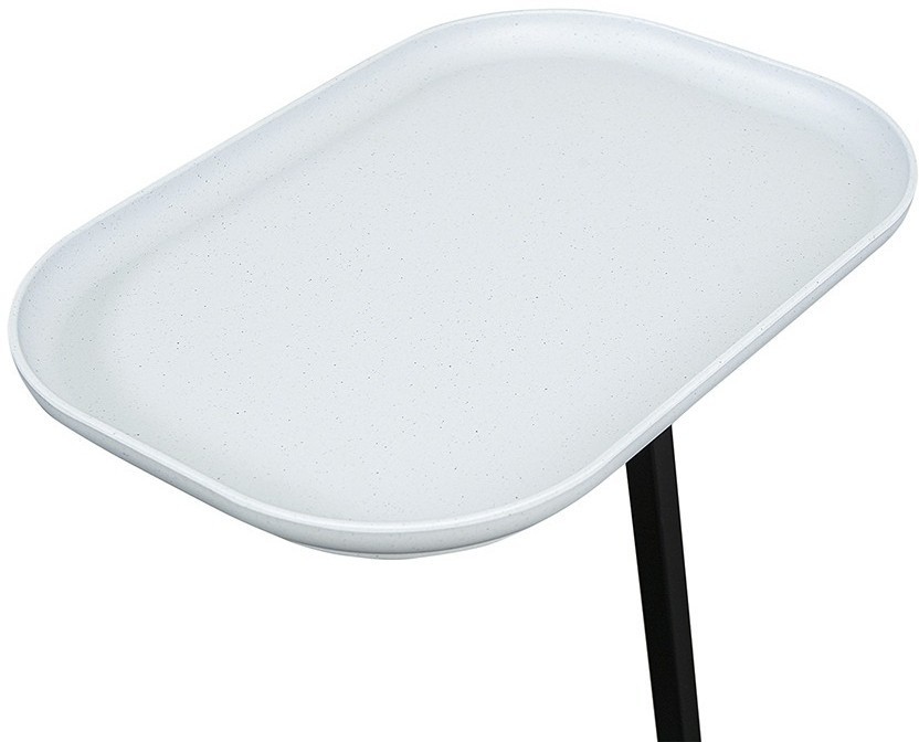 Столик приставной sustainable collection, 40,6х28 см, серый/черный (76074)