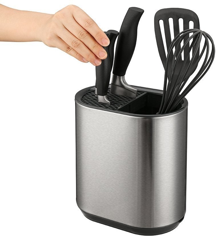 Органайзер для кухонных принадлежностей atle, 18х11,5х19,5 см, серебристый (74116)