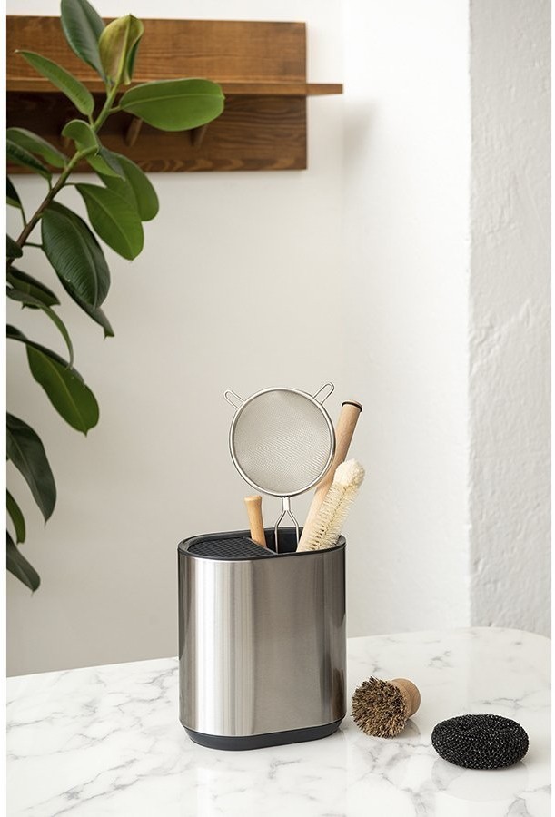 Органайзер для кухонных принадлежностей atle, 18х11,5х19,5 см, серебристый (74116)