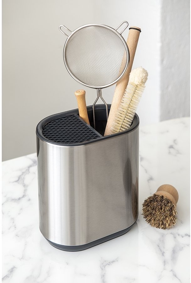 Органайзер для кухонных принадлежностей atle, 18х11,5х19,5 см, серебристый (74116)