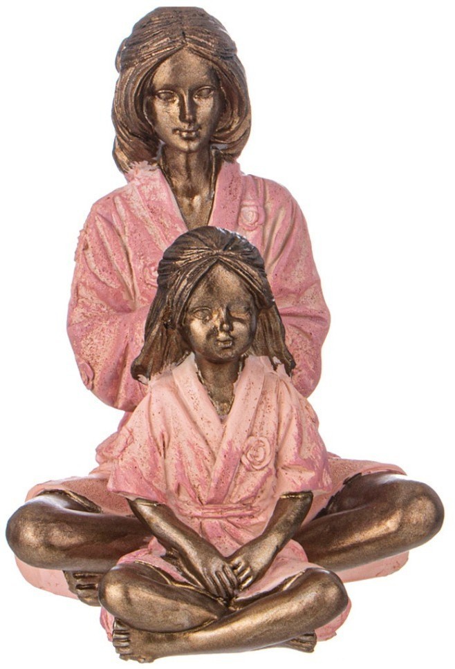 Статуэтка "мама с дочкой" 10,5х9х11,5 см Lefard (162-1055)