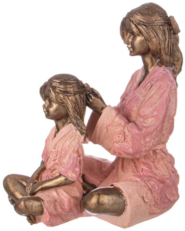 Статуэтка "мама с дочкой" 10,5х9х11,5 см Lefard (162-1055)