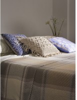 Покрывало из хлопка warm traditions бежево-серого цвета из коллекции essential, 230х250 см (76963)