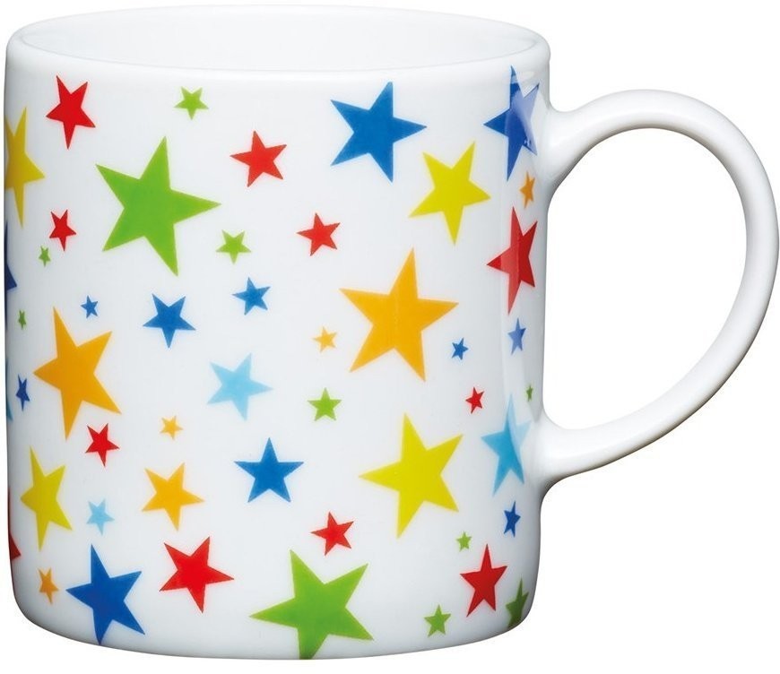 Kitchen Craft Кружка эспрессо Multi stars KCESPRESS03
