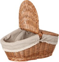 Корзина для пикника 50*31*16/20 см.с ручкой Lefard (119-236)