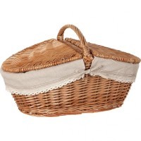 Корзина для пикника 50*31*16/20 см.с ручкой Lefard (119-236)