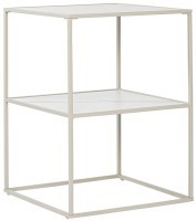 Столик приставной mayen, 38х38 см, бежевый (76071)